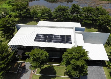 Site Reference ตัวอย่างงานติดตั้งจริง Solar Rooftop หลังคาโซลาร์เซลล์เอสซีจี