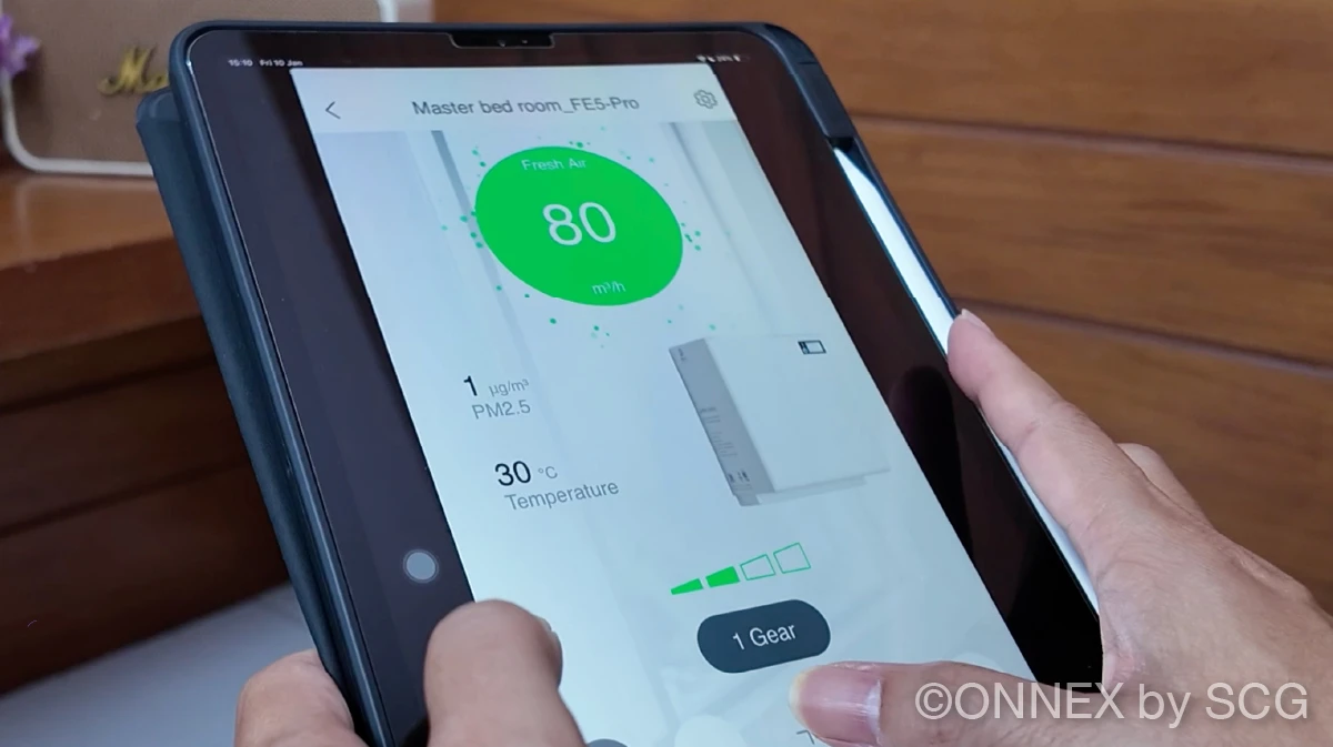 รีวิวเครื่องเติมอากาศดีเอสซีจี ONNEX ACTIVE AIR QUALITY