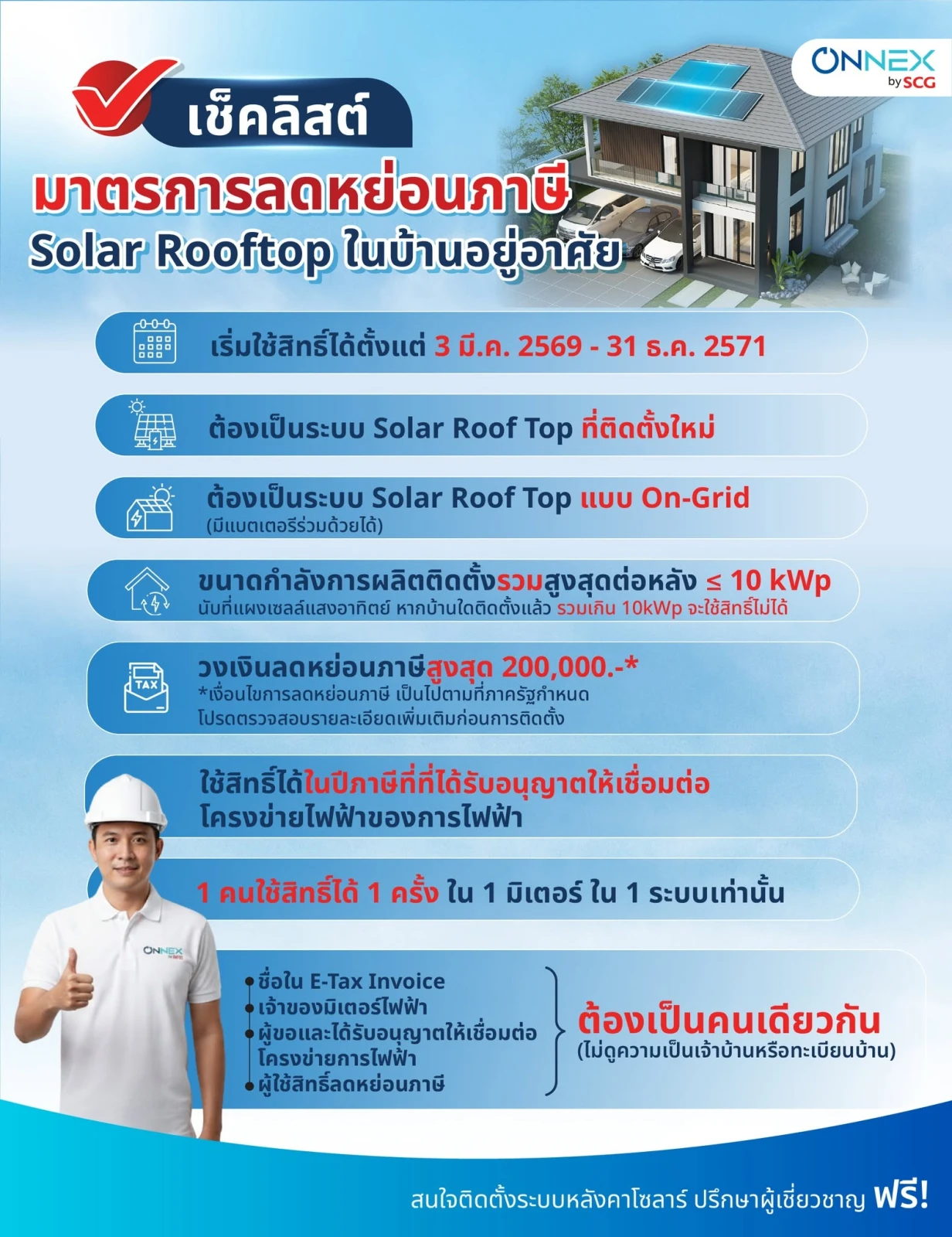 ติดโซลาร์กับ SCG SOLAR ROOF